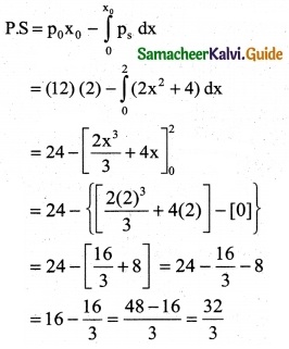 Samacheer Kalvi 12th Business Maths Guide Chapter 3 Integral Calculus II Ex 3.4 5