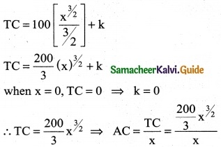 Samacheer Kalvi 12th Business Maths Guide Chapter 3 Integral Calculus II Ex 3.4 8