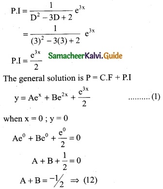 Samacheer Kalvi 12th Business Maths Guide Chapter 4 Differential Equations Ex 4.5 4