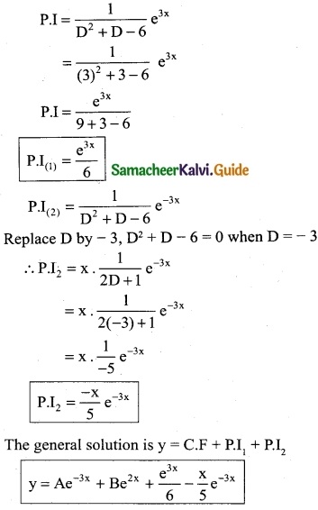 Samacheer Kalvi 12th Business Maths Guide Chapter 4 Differential Equations Ex 4.5 6
