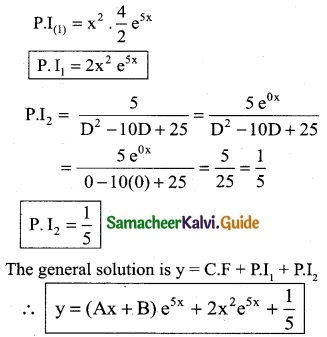 Samacheer Kalvi 12th Business Maths Guide Chapter 4 Differential Equations Ex 4.5 7