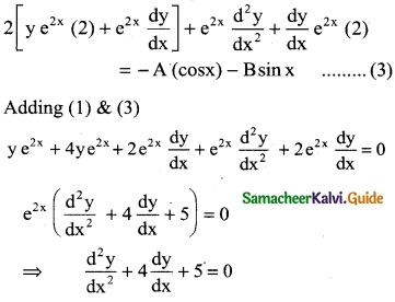 Samacheer Kalvi 12th Business Maths Guide Chapter 4 Differential Equations Ex 4.6 6