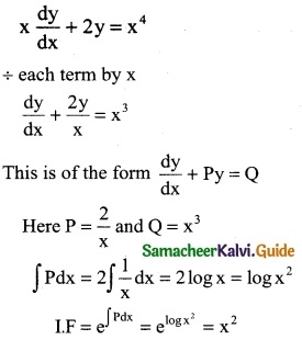 Samacheer Kalvi 12th Business Maths Guide Chapter 4 Differential Equations Miscellaneous Problems 6