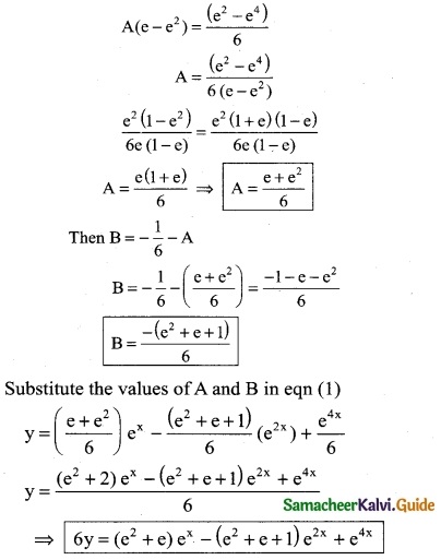 Samacheer Kalvi 12th Business Maths Guide Chapter 4 Differential Equations Miscellaneous Problems 9