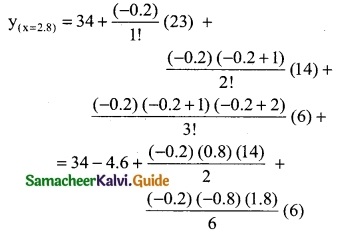 Samacheer Kalvi 12th Business Maths Guide Chapter 5 Numerical Methods Ex 5.2 18