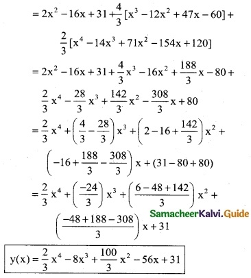 Samacheer Kalvi 12th Business Maths Guide Chapter 5 Numerical Methods Miscellaneous Problems 16