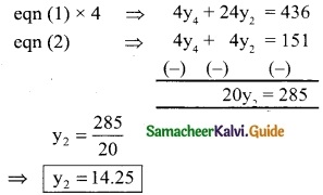 Samacheer Kalvi 12th Business Maths Guide Chapter 5 Numerical Methods Miscellaneous Problems 4