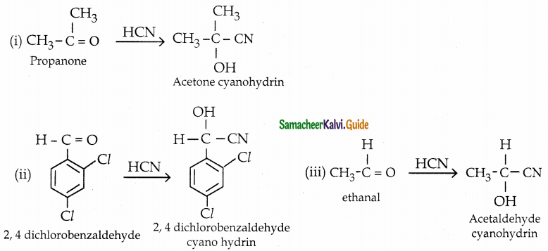 Samacheer Kalvi 12th Chemistry Guide Chapter 12 Carbonyl Compounds and Carboxylic Acids 52