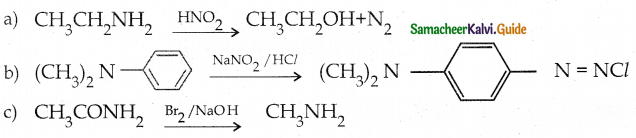 Samacheer Kalvi 12th Chemistry Guide Chapter 13 Organic Nitrogen Compounds 5