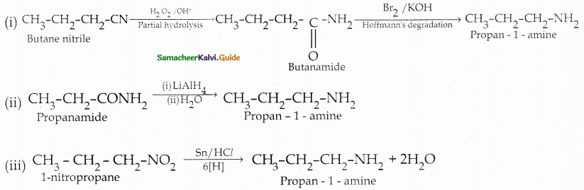 Samacheer Kalvi 12th Chemistry Guide Chapter 13 Organic Nitrogen Compounds 59