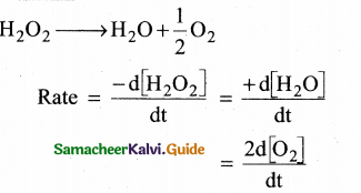 Samacheer Kalvi 12th Chemistry Guide Chapter 7 Chemical Kinetics 16