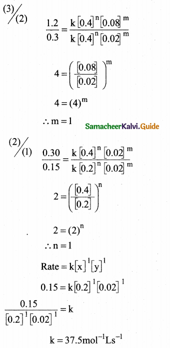 Samacheer Kalvi 12th Chemistry Guide Chapter 7 Chemical Kinetics 34