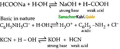 Samacheer Kalvi 12th Chemistry Guide Chapter 8 Ionic Equilibrium 3