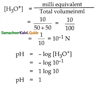 Samacheer Kalvi 12th Chemistry Guide Chapter 8 Ionic Equilibrium 70