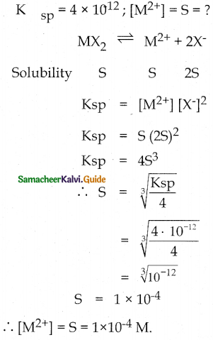 Samacheer Kalvi 12th Chemistry Guide Chapter 8 Ionic Equilibrium 76
