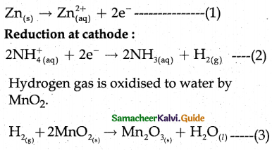 Samacheer Kalvi 12th Chemistry Guide Chapter 9 Electro Chemistry 36
