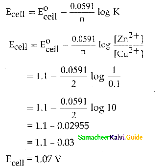 Samacheer Kalvi 12th Chemistry Guide Chapter 9 Electro Chemistry 52