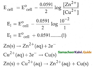 Samacheer Kalvi 12th Chemistry Guide Chapter 9 Electro Chemistry 6