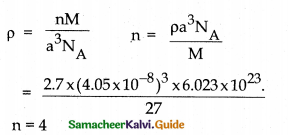 Samacheer Kalvi 12th Chemistry Solutions Chapter 6 Solid State 34
