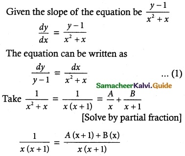Samacheer Kalvi 12th Maths Guide Chapter 10 Ordinary Differential Equations Ex 10.5 3