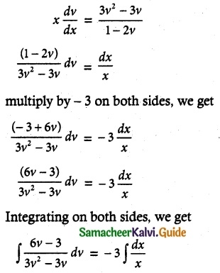 Samacheer Kalvi 12th Maths Guide Chapter 10 Ordinary Differential Equations Ex 10.6 11