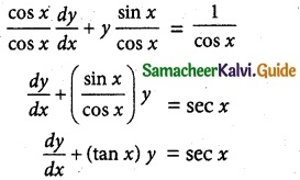 Samacheer Kalvi 12th Maths Guide Chapter 10 Ordinary Differential Equations Ex 10.7 1