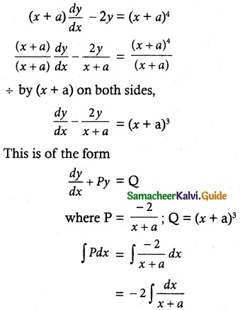 Samacheer Kalvi 12th Maths Guide Chapter 10 Ordinary Differential Equations Ex 10.7 15