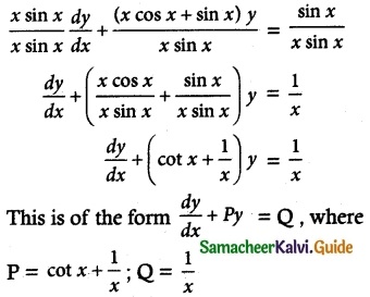 Samacheer Kalvi 12th Maths Guide Chapter 10 Ordinary Differential Equations Ex 10.7 8