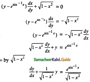 Samacheer Kalvi 12th Maths Guide Chapter 10 Ordinary Differential Equations Ex 10.7 9