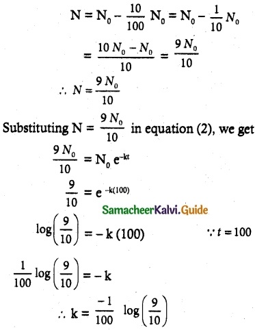 Samacheer Kalvi 12th Maths Guide Chapter 10 Ordinary Differential Equations Ex 10.8 3