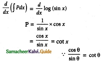 Samacheer Kalvi 12th Maths Guide Chapter 10 Ordinary Differential Equations Ex 10.9 10