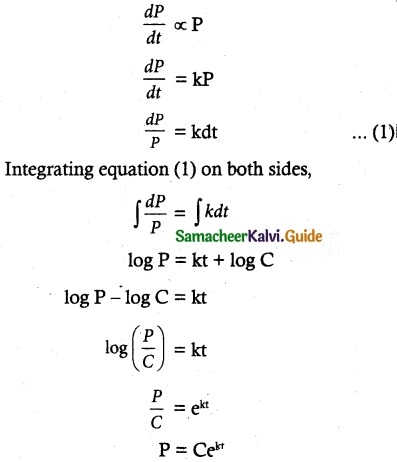 Samacheer Kalvi 12th Maths Guide Chapter 10 Ordinary Differential Equations Ex 10.9 12