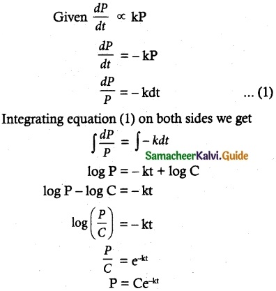 Samacheer Kalvi 12th Maths Guide Chapter 10 Ordinary Differential Equations Ex 10.9 13