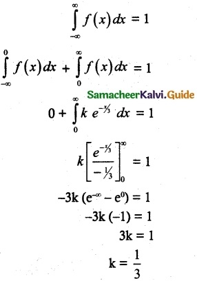 Samacheer Kalvi 12th Maths Guide Chapter 11 Probability Distributions Ex 11.3 11
