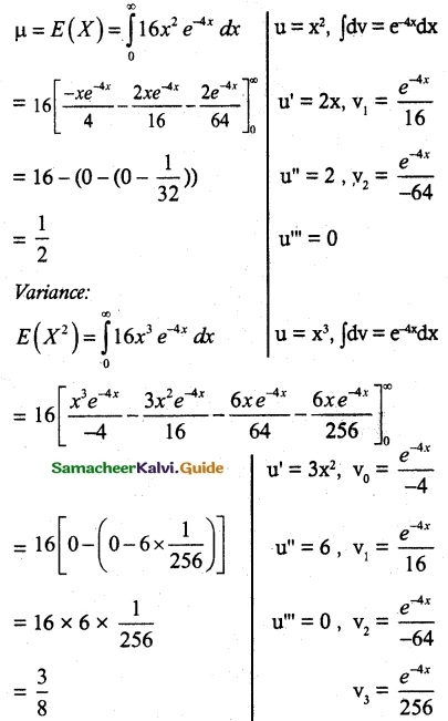 Samacheer Kalvi 12th Maths Guide Chapter 11 Probability Distributions Ex 11.4 16