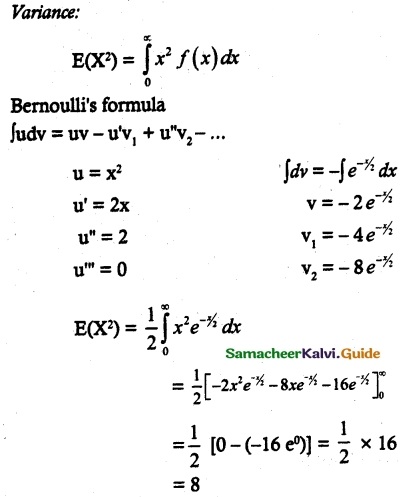 Samacheer Kalvi 12th Maths Guide Chapter 11 Probability Distributions Ex 11.4 8