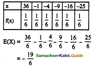 Samacheer Kalvi 12th Maths Guide Chapter 11 Probability Distributions Ex 11.6 5