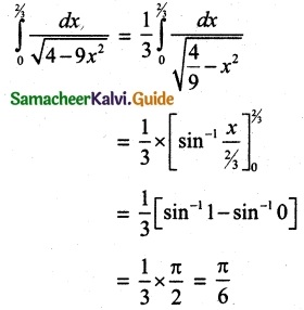 Samacheer Kalvi 12th Maths Guide Chapter 9 Applications of Integration Ex 9.10 1