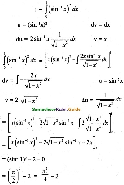 Samacheer Kalvi 12th Maths Guide Chapter 9 Applications of Integration Ex 9.10 17