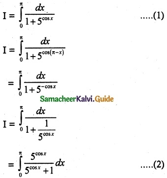 Samacheer Kalvi 12th Maths Guide Chapter 9 Applications of Integration Ex 9.10 9