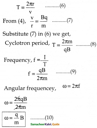 Samacheer Kalvi 12th Physics Guide Chapter 3 Magnetism and Magnetic Effects of Electric Current 69