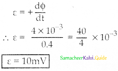 Samacheer Kalvi 12th Physics Guide Chapter 4 Electromagnetic Induction and Alternating Current 47
