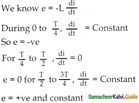 Samacheer Kalvi 12th Physics Guide Chapter 4 Electromagnetic Induction and Alternating Current 8