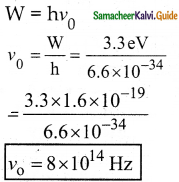 Samacheer Kalvi 12th Physics Guide Chapter 7 Dual Nature of Radiation and Matter 39