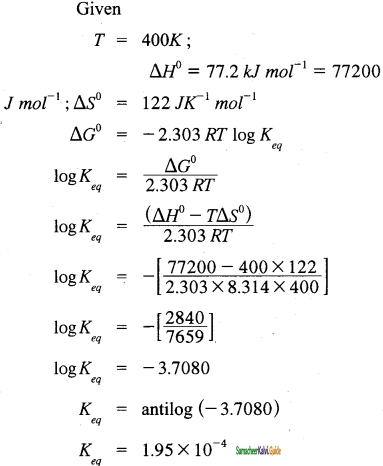 Samacheer Kalvi 11th Chemistry Guide Chapter 7 Thermodynamics 8