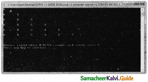 Samacheer Kalvi 11th Computer Science Guide Chapter 10 Flow of Control 41