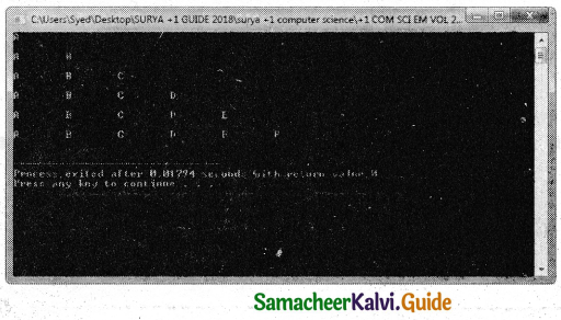 Samacheer Kalvi 11th Computer Science Guide Chapter 10 Flow of Control 42