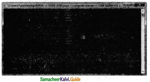 Samacheer Kalvi 11th Computer Science Guide Chapter 14 Classes and Objects 12