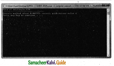 Samacheer Kalvi 11th Computer Science Guide Chapter 9 Introduction to C++ 18