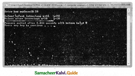 Samacheer Kalvi 11th Computer Science Guide Chapter 9 Introduction to C++ 24